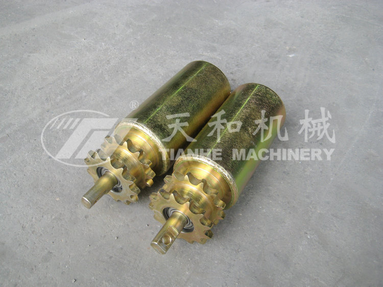 雙鏈車(chē)制輥筒（鍍彩鋅）